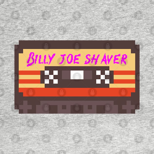 Billy Joe Shaver 8bit cassette by terilittleberids